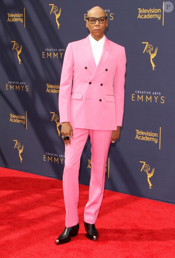 Rupaul aux Primetime Creative Arts Emmy Awards au Microsoft Theater à Los Angeles, le 9 septembre 2018.