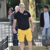 Exclusif - Jean-Marie Bigard - Tournoi de pétanque des Toques Blanches Internationales au Jardin du Luxembourg à Paris le 10 septembre 2018.
