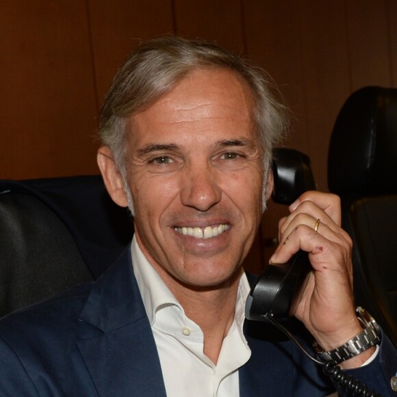 Paul Belmondo lors de la 14e édition du Charity Day dans la salle des marchés de la société de courtage Aurel BGC au profit des 7 associations participantes à Paris, le 11 septembre 2018. © Veeren/Bestimage