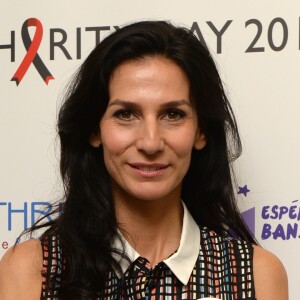 Marie Drucker lors de la 14e édition du Charity Day dans la salle des marchés de la société de courtage Aurel BGC au profit des 7 associations participantes à Paris, le 11 septembre 2018. © Veeren/Bestimage