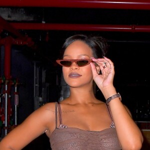 Rihanna à son défilé Savage X Fenty Lingerie à New York, le 12 septembre 2018.