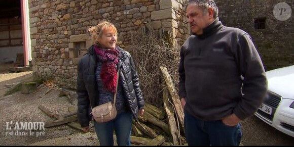 Extrait de l'émission "L'amour est dans le pré" diffusé le lundi 17 septembre 2018 - M6