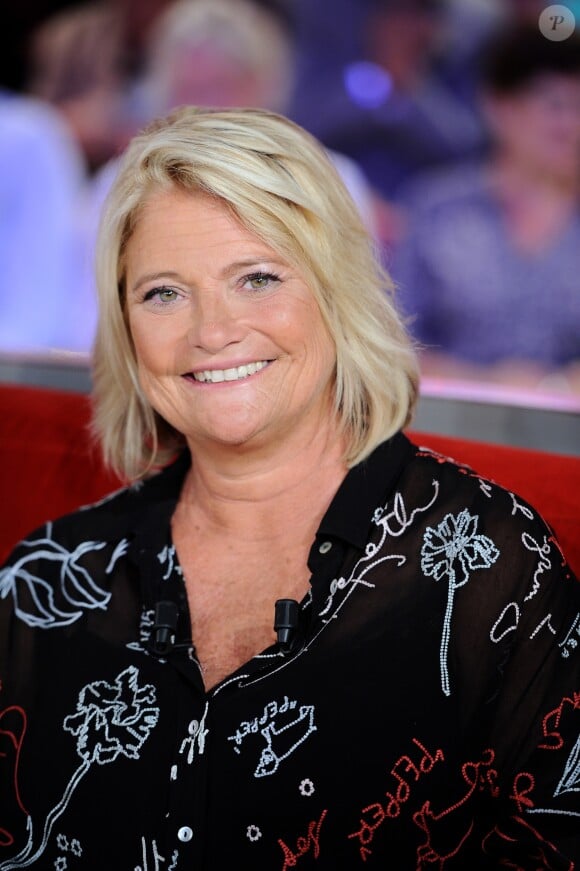 Exclusif - Marina Carrère d'Encausse - Enregistrement de l'émission "Vivement Dimanche" à Paris le 29 aout 2018 et qui sera diffusée le 16 septembre 2018. © Guillaume Gaffiot/Bestimage