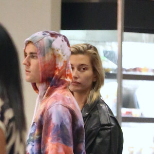 Justin Bieber et Hailey Baldwin à New York, le 15 septembre 2018.