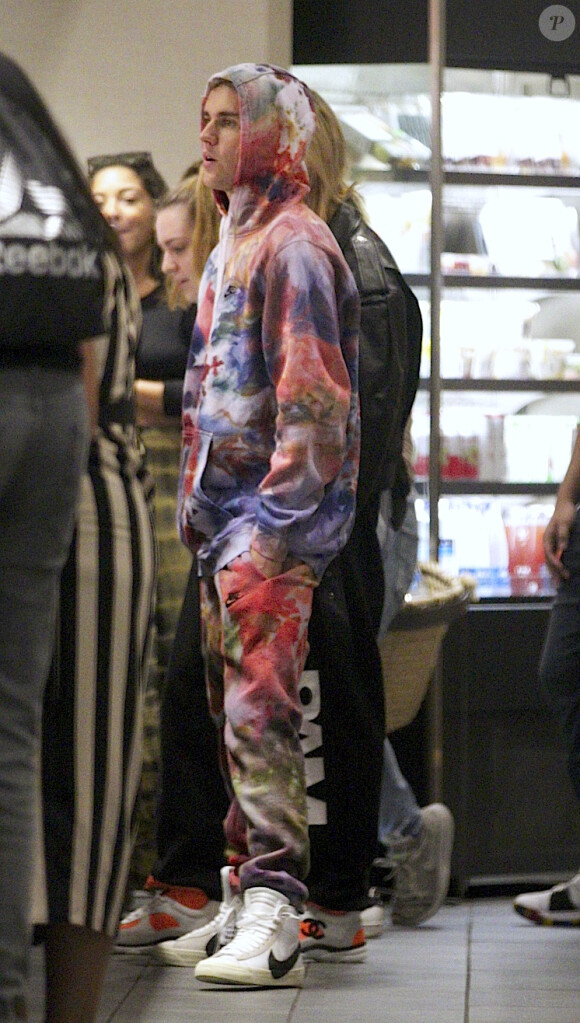 Justin Bieber et Hailey Baldwin à New York, le 15 septembre 2018.