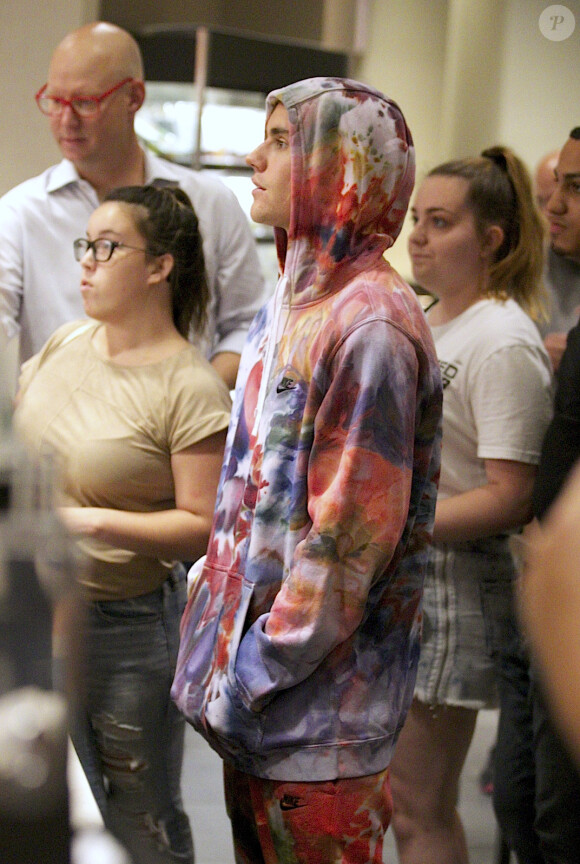 Justin Bieber et Hailey Baldwin à New York, le 15 septembre 2018.
