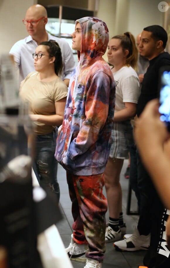 Justin Bieber et Hailey Baldwin à New York, le 15 septembre 2018.