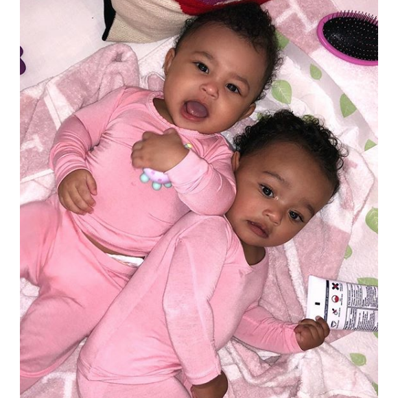 Stormi Webster et Chicago West. Septembre 2018.