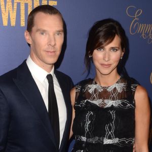 Benedict Cumberbatch et sa femme Sophie Hunter - Les célébrités posent lors de la soirée "Showtime Emmy Eve Party" au Chateau Marmont à West Hollywood le 16 Septembre 2018.
