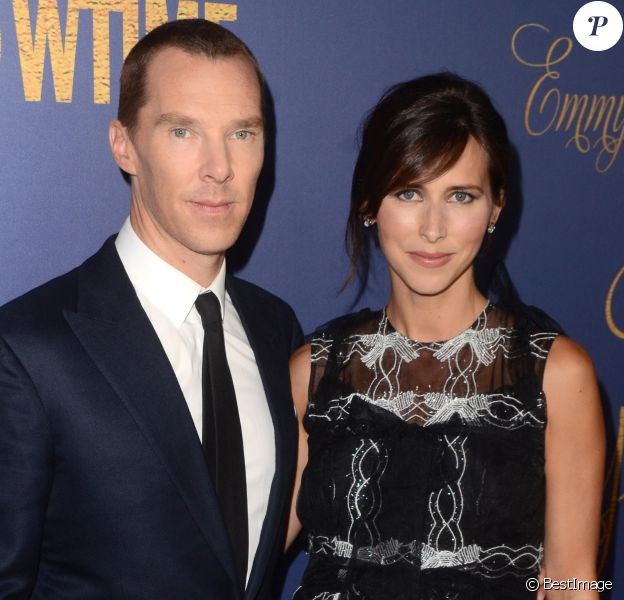 Benedict Cumberbatch et sa femme Sophie Hunter - Les célébrités posent lors de la soirée "Showtime Emmy Eve Party" au Chateau Marmont à West Hollywood le 16 Septembre 2018.