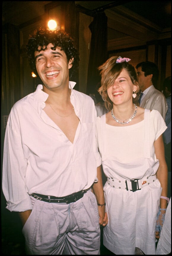 Julien Clerc et Virginie Coupérie-Eiffel en 1984. 
