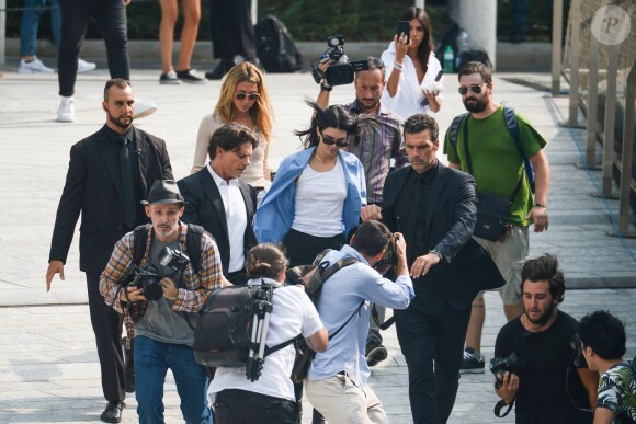 Kendall Jenner - Arrivées des people au défilé Alberta Ferretti lors de la Fashion Week de Milan le 19 septembre 2018.
