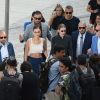 Bella et Gigi Hadid - Arrivées des people au défilé Alberta Ferretti lors de la Fashion Week de Milan le 19 septembre 2018.