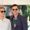 Nicholas Hoult et Joe Alwyn arrivent à Venise pour assister à la 75ème édition du Festival du Film International de Venise, La Mostra le 30 aout 2018.