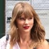 Taylor Swift quitte son appartement à New York le 22 juillet 2018.
