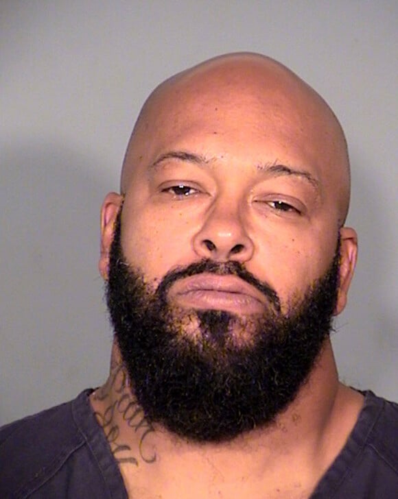 Mugshot de Marion (dit Suge) Knight Jr arrêté par la police de Las Vegas (Las Vegas Metro Police Department), le 28 octobre 2014.