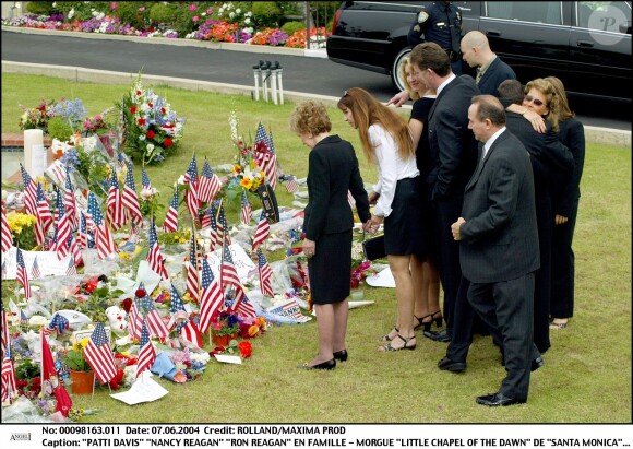 Obsèques de Ronald Reagan le 7 juin 2004 à Simi Valley en Californie.
