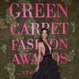 Alessandra Ambrosio lors de la soirée des Green Carpet Fashion Awards au théâtre La Scala à Milan, Italie, le 23 septembre 2018.