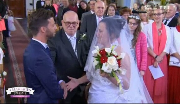 David et Laura - "4 mariages pour 1 lune de miel", 24 septembre 2018, TF1