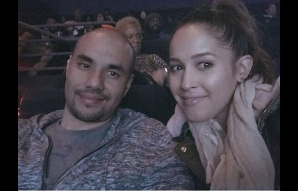 Jaina Lee Ortiz et son mari Brad Marques au cinéma - Instagram, 20 février 2018