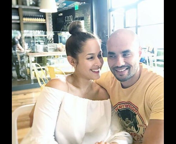Jaina Lee Ortiz et son mari Brad Marques - Instagram, 27 juin 2017