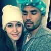 Jaina Lee Ortiz et Brad Marques - Instagram, 1er janvier 2017