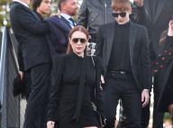 Fashion Week : Lindsay Lohan et son petit frère, charmants devant Salma Hayek