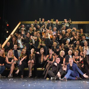 Carien Keizer, Jean-Luc Guizonne, Ann Reinking et Sofia Essaïdi - Générale de la comédie musicale "Chicago" au Théâtre Mogador à Paris le 26 septembre 2018. © Coadic Guirec/Bestimage