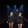 Carien Keizer et Sofia Essaïdi - Générale de la comédie musicale "Chicago" au Théâtre Mogador à Paris le 26 septembre 2018. © Coadic Guirec/Bestimage