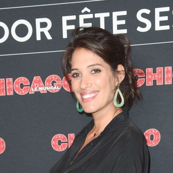 Laurie Cholewa enceinte - Générale de la comédie musicale "Chicago" au Théâtre Mogador à Paris le 26 septembre 2018. © Coadic Guirec/Bestimage