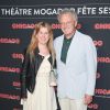 Nelson Monfort et sa fille Isaure Monfort - Générale de la comédie musicale "Chicago" au Théâtre Mogador à Paris le 26 septembre 2018. © Coadic Guirec/Bestimage