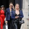 Ashley Benson, Cara Delevigne à l'issue du défilé Balmain PAP femme printemps / été 2019 à l'hôtel de ville de Paris le 28 septembre 2018. © CVS / Veeren / Bestimage