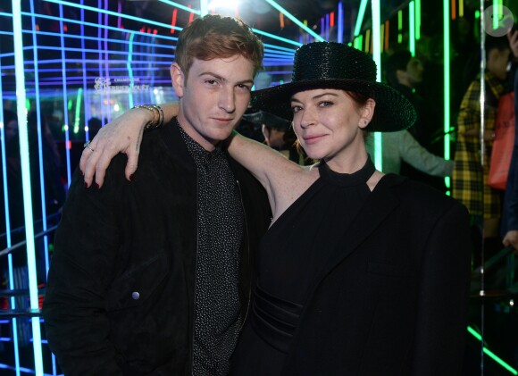 Dakota et Lindsay Lohan - Soirée "White Coffee" animée par les DJs Black Coffee et Virgil Abloh au club The KEY. Paris, le 27 septembre 2018. © Veeren/CVS/Bestimage