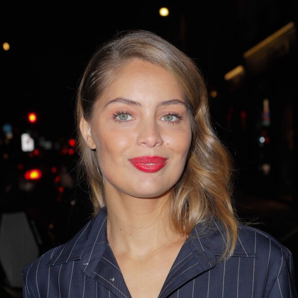 Marie-Ange Casta - Soirée Vanity Fair à l'occasion des 50 ans de Ralph Lauren au restaurant Ralph's à Paris le 29 septembre 2018. © CVS / Veeren / Bestimage