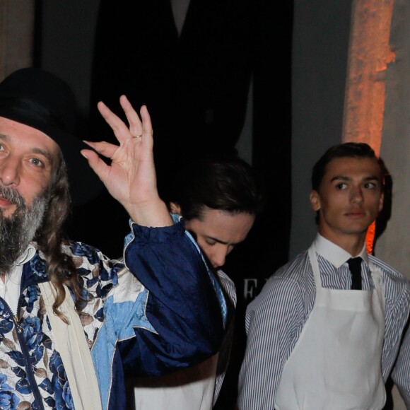 Sébastien Tellier - Soirée Vanity Fair à l'occasion des 50 ans de Ralph Lauren au restaurant Ralph's à Paris le 29 septembre 2018. © CVS / Veeren / Bestimage
