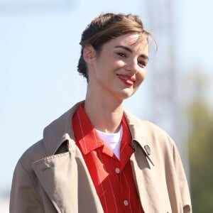 Louise Bourgoin - Défilé L'Oréal Paris 2018 sur la Seine le 30 septembre 2018. © Cyril Moreau / Olivier Borde / Bestimage