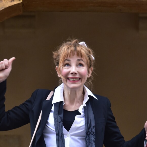 Julie Depardieu durant la 157ème vente aux enchères des vins des Hospices de Beaune à Beaune le 19 novembre 2017. © Giancarlo Gorassini/Bestimage