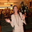 Exclusif - Emmanuelle Boidron - Soirée d'inauguration du revival de la brasserie parisienne mythique La Coupole dans le quartier de Montparnasse à Paris, France. Le 26 septembre 2018.  © Rachid Bellak / Bestimage