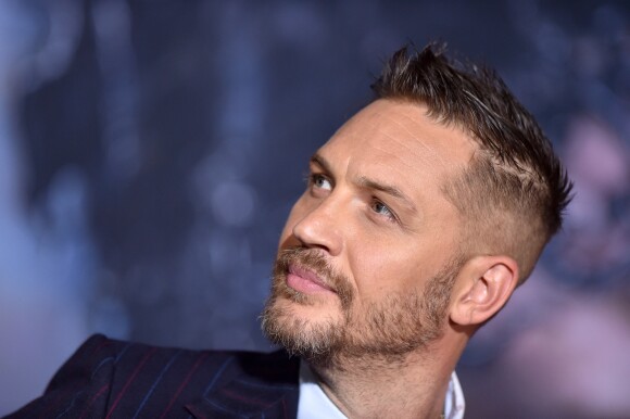 Tom Hardy à la première de Venom au théâtre Regency Village à Westwood, le 1er octobre 2018