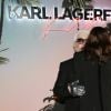 Kaia Gerber et Karl Lagerfeld - Cocktail de lancement de la collection capsule Karl Lagerfeld x Kaia de Kaia Gerber et Karl Lagerfeld à la boutique Karl Lagerfeld dans le 7e arrondissement. Paris, le 2 octobre 2018. © Denis Guignebourg/Bestimage