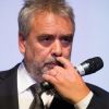 Luc Besson lors de la première de "Valerian et la Cité des Mille Planètes" à Moscou, le 27 juillet 2017.2