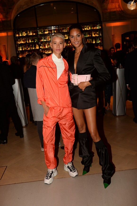 Dilone, Cindy Bruna - Le mannequin Cindy Bruna fête son 24ème anniversaire à l'hôtel Lutetia à Paris le 29 septembre 2018. Evènement organisé par Five Eyes Production © Rachid Bellak/Bestimage