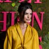 Emily Ratajkowski lors de la soirée des Green Carpet Fashion Awards au théâtre La Scala à Milan, Italie, le 23 septembre 2018.