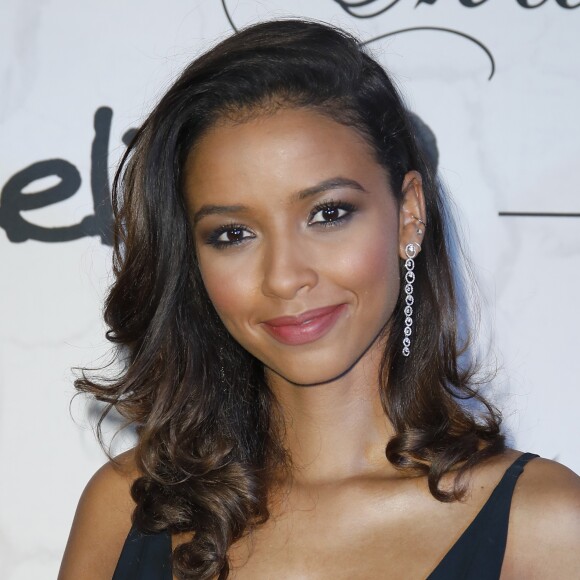 Flora Coquerel - Photocall du gala de charité Kélina (l'association de F. Coquerel) au Mariott à Paris, le 5 octobre 2018. © Marc Ausset-Lacroix/Bestimage