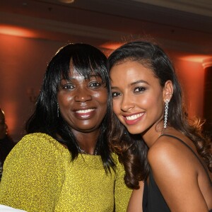 Exclusif - Sephi Coquerel et sa fille Flora Coquerel - People à la soirée du gala de charité au profit de l'association Kélina (association de F.Coquerel) au Mariott à Paris. Le 5 octobre 2018 © Pierre Pérusseau / Bestimage