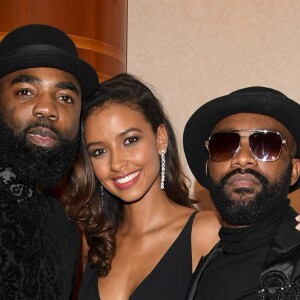 Exclusif - Ben-J, Flora Coquerel et Fally Ipupa - People à la soirée du gala de charité au profit de l'association Kélina (association de F.Coquerel) au Mariott à Paris. Le 5 octobre 2018 © Pierre Pérusseau / Bestimage