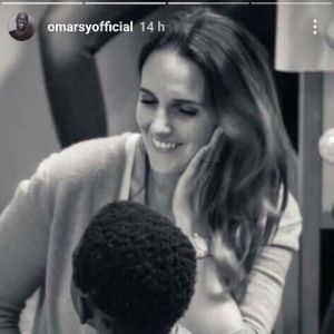 Omar Sy adresse un tendre message à sa femme Hélène pour son anniversaire sur Instagram le 6 octobre 2018.