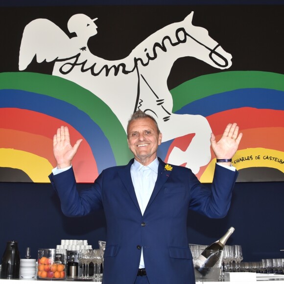 Exclusif - Jean-Charles de Castelbajac - People au Longines Paris Eiffel Jumping au Champ de Mars à Paris. Le 5 juillet 2018 © Perusseau-Veeren / Bestimage