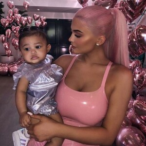 Kylie Jenner et sa fille Stormi.