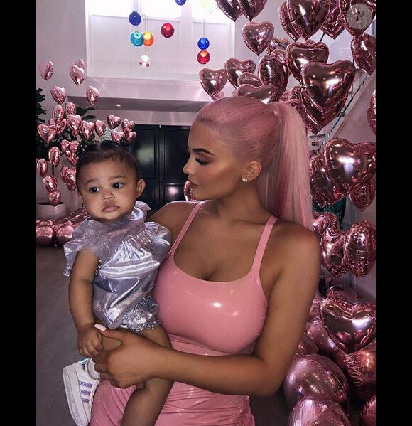 Kylie Jenner et sa fille Stormi.